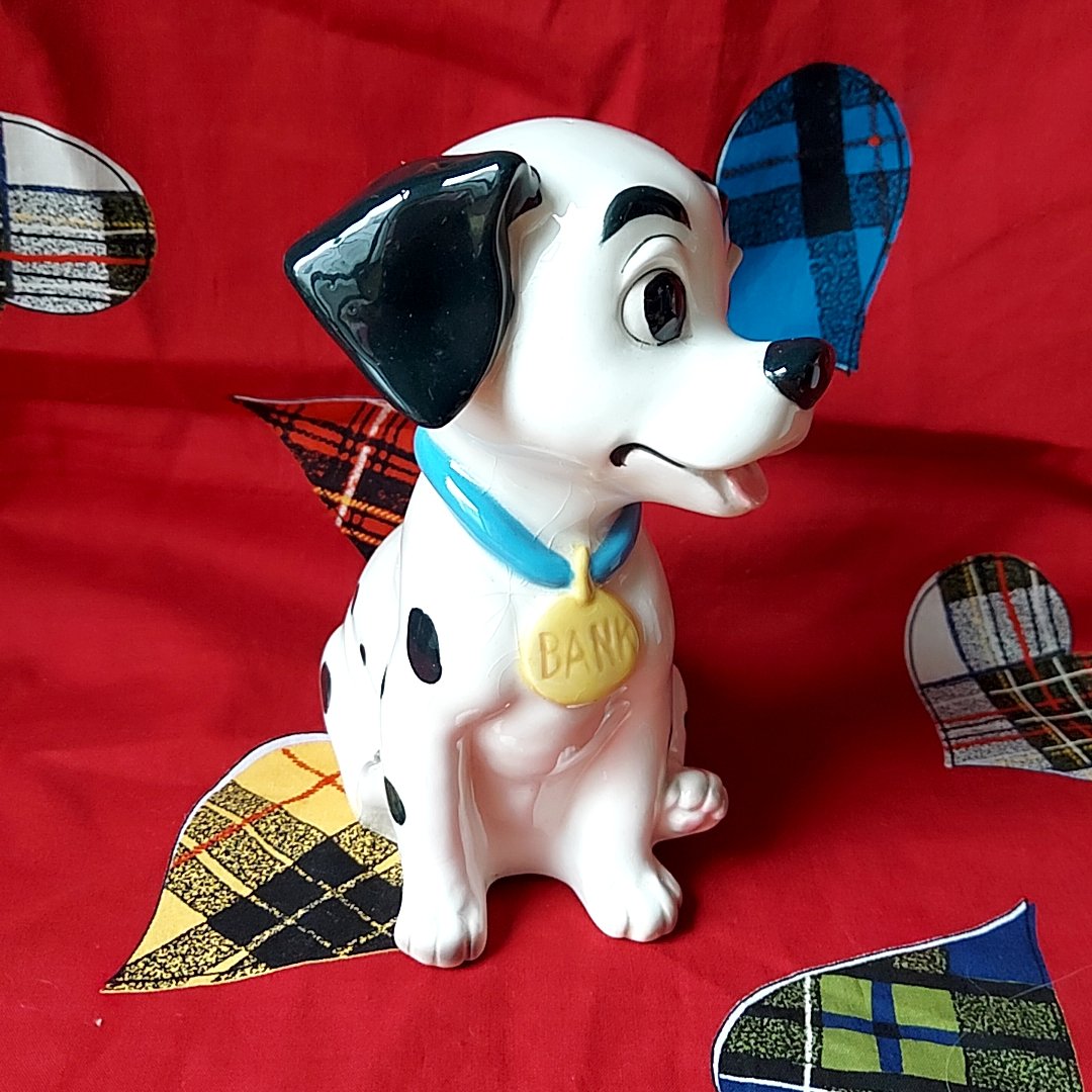 Disney・101匹わんちゃん陶器の貯金箱 | あんちーくKIDAN STORE