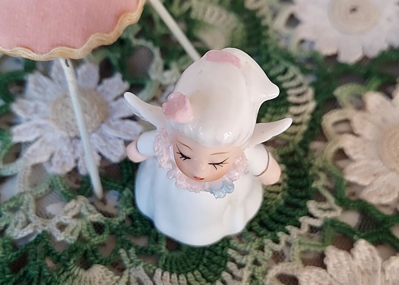 瀬戸ノベルティ・小さな天使 ピンク | あんちーくKIDAN STORE