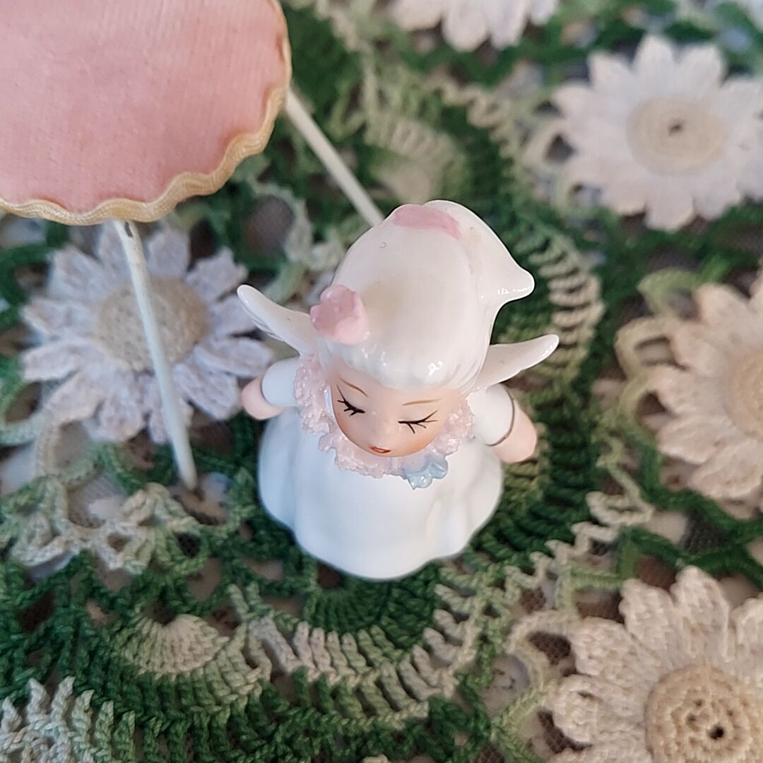瀬戸ノベルティ・小さな天使 ピンク | あんちーくKIDAN STORE