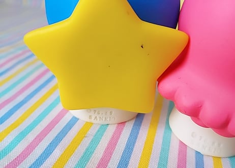 1989年SANRIO🎀キキララちゃんのソフビ人形