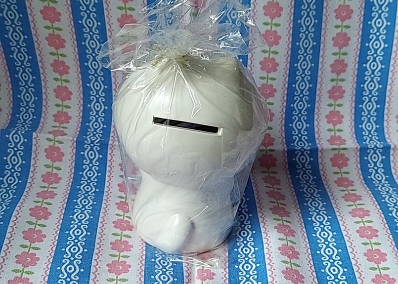 東海銀行・ノベルティ・猫の貯金箱 | あんちーくKIDAN STORE