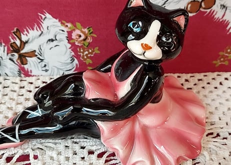 黒猫のバレリーナ✩.*˚ポーセリン