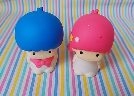 1989年SANRIO🎀キキララちゃんのソフビ人形