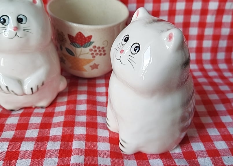 内藤ルネ🐱Fancy猫の貯金箱 | あんちーくKIDAN STORE