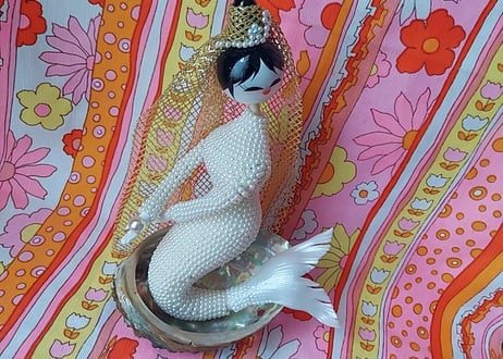 伊勢志摩土産品・マーメイドのパール人形🧜‍♀️