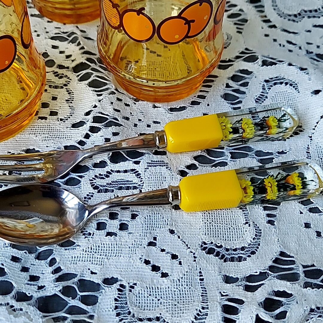 水中花のステンレスカトラリーset | あんちーくKIDAN STORE