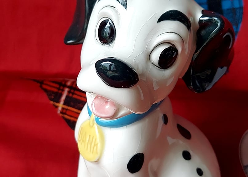 Disney・101匹わんちゃん陶器の貯金箱 | あんちーくKIDAN STORE