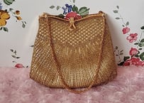 1970´s✨ゴールドビーズbag