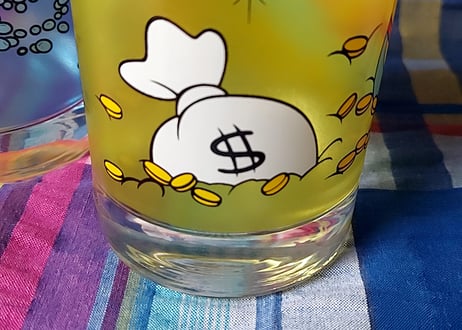 Disney・ドナルドグラス 💰