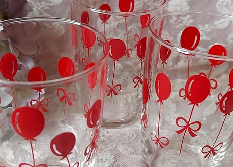 再入荷‼️アデリア・風船🎈グラス
