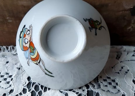 30年代✩.*˚みつばちハッチ茶碗
