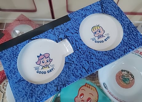 ミスド×原田治🍩ノベルティ•ミニプレートセット