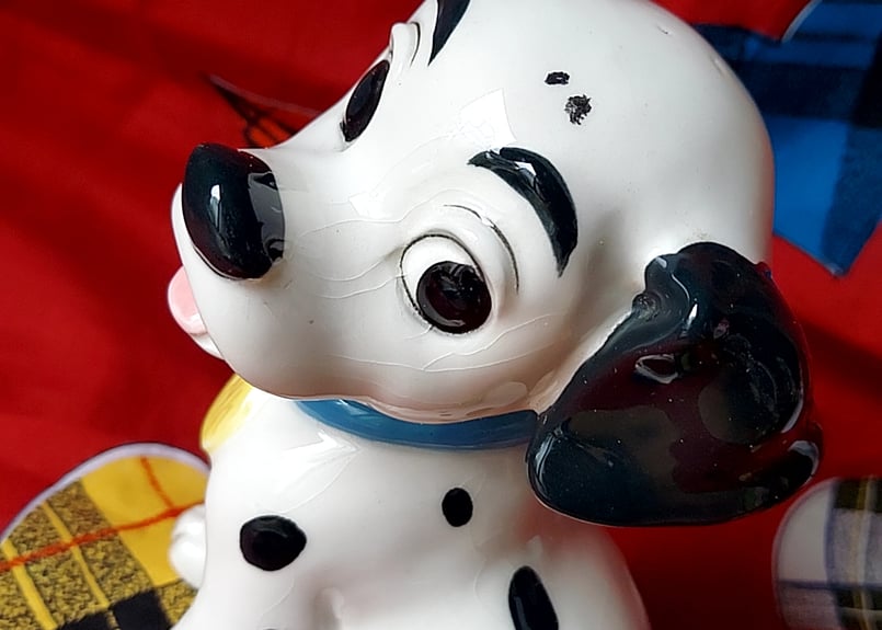 Disney・101匹わんちゃん陶器の貯金箱 | あんちーくKIDAN STORE