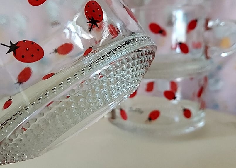 sanrio・ストロベリーファンタジア、ガラスカップ | あんちーくKIDAN STORE