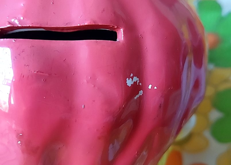水森亜土ちゃん❤️陶器の貯金箱 | あんちーくKIDAN STORE