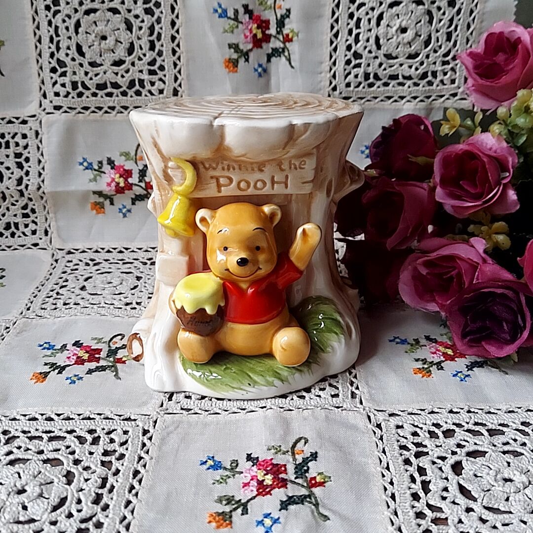 【激レア】東京ディズニーランド限定くまのプーさん 陶器 貯金箱 original
