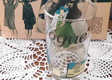 1977年　Vogue社ノベルティグラス
