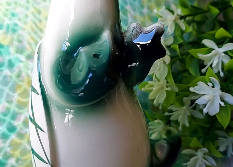 お花みたいなお沙羅の河童陶器 | あんちーくKIDAN STORE