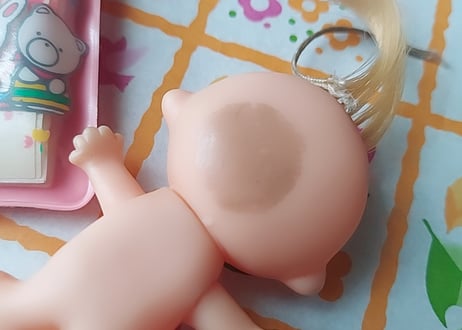 SANRIO製・小さな赤ちゃんソフビマスコット