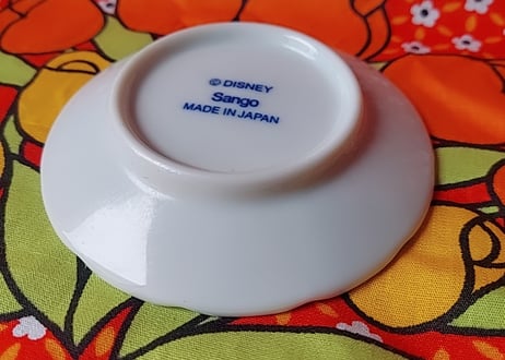 ウォルト・ディズニー･陶器の小皿