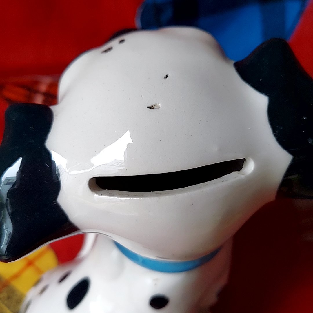 Disney・101匹わんちゃん陶器の貯金箱 | あんちーくKIDAN STORE