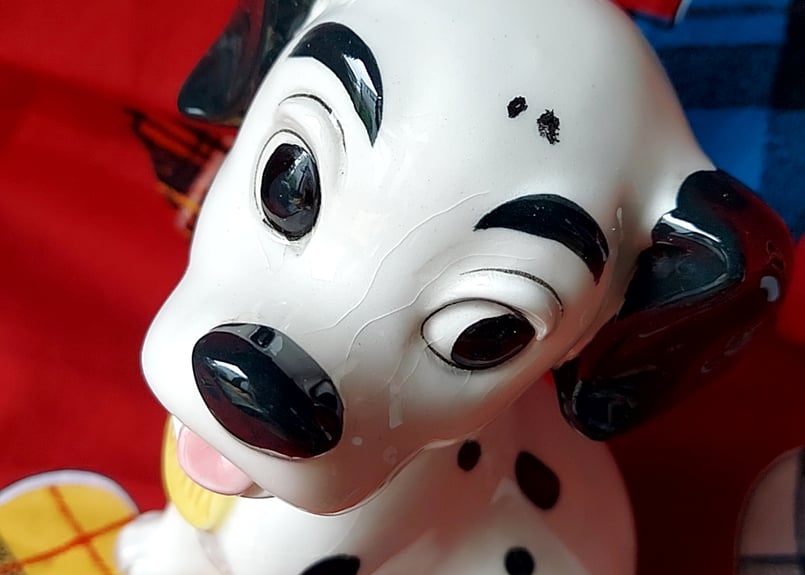 Disney・101匹わんちゃん陶器の貯金箱 | あんちーくKIDAN STORE