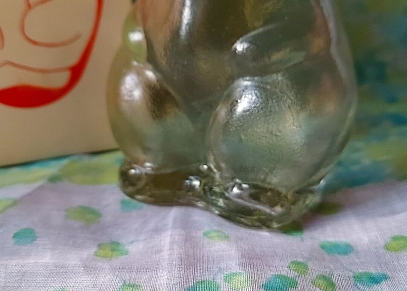 硝子の副うさぎ・貯金箱 | あんちーくKIDAN STORE