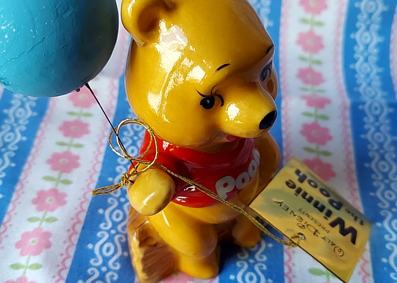 輸出用・Disneyくまのプーさん陶器の置物 | あんちーくKIDAN STORE