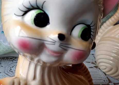 クロワッサンみたいな手招き猫 小