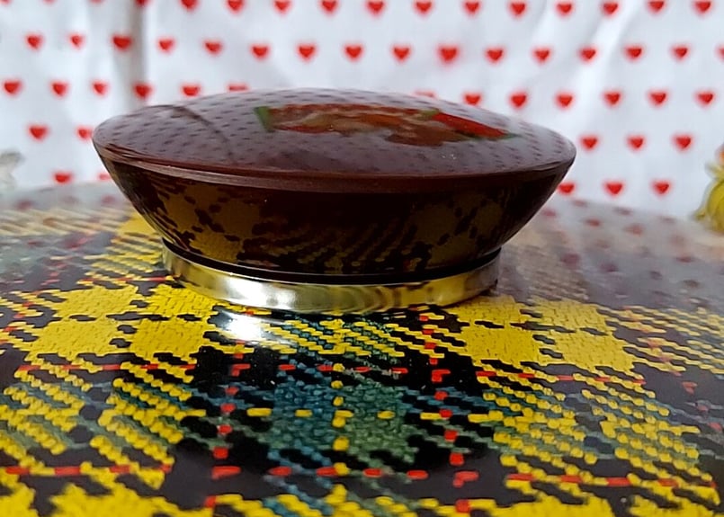 希少　ホーロー鍋　チェック柄　鍋　やかん マルビシ・黄色チェックのホーロー両手鍋 | あんちーくKIDAN STORE