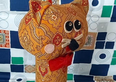 サイケな猫DOLL🐱貯金箱