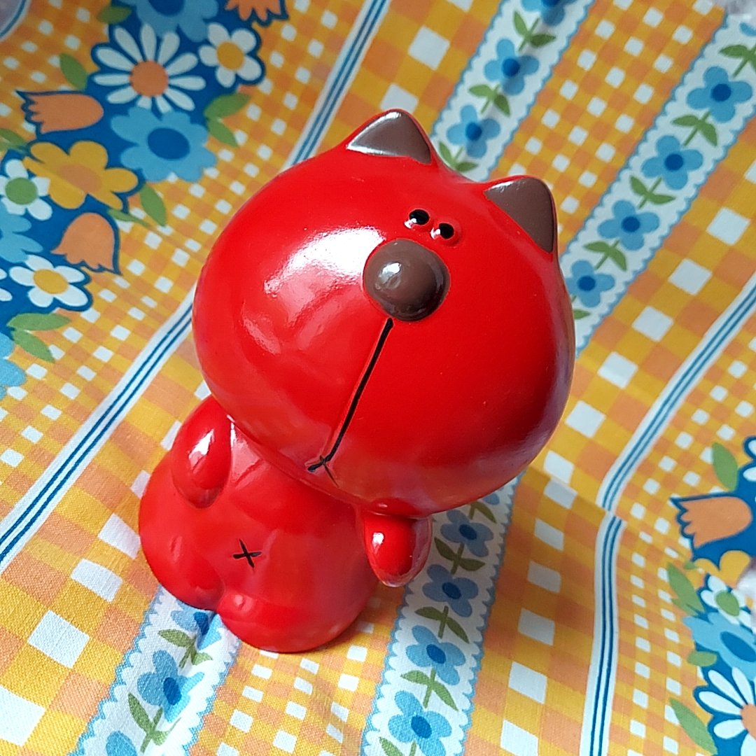 東海銀行・ノベルティ・猫の貯金箱 | あんちーくKIDAN STORE