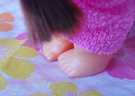 ソフビの女の子👧💗バスタオルちゃん
