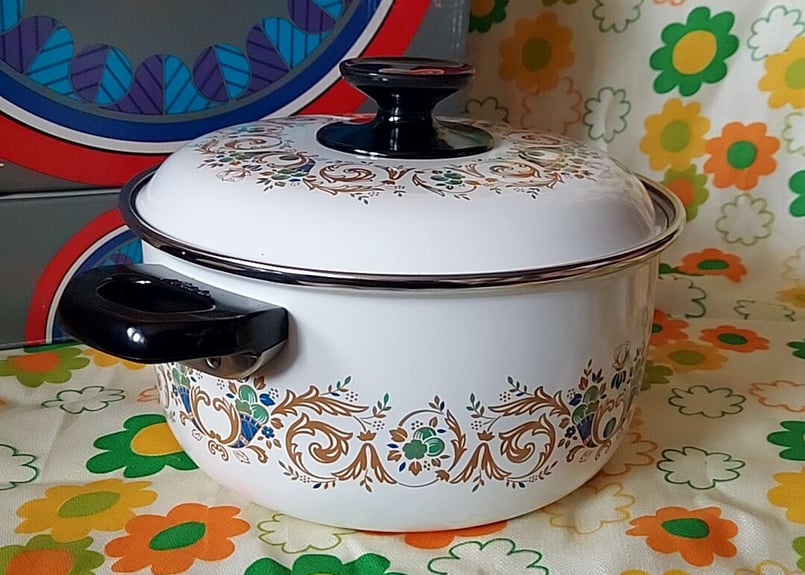 ノリタケ・ホーロー両手鍋 | あんちーくKIDAN STORE