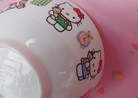1994年SANRIO🎀キティちゃんのプラスティックお茶碗