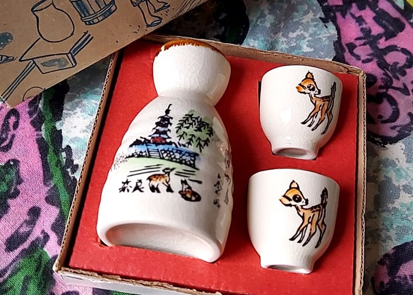 昭和40年代・奈良のお土産♨バンビの徳利 | あんちーくKIDAN STORE
