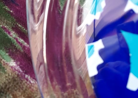 HOYA✨魚のアート硝子プレート