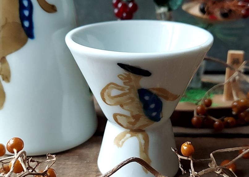 河童の徳利とお猪口 | あんちーくKIDAN STORE