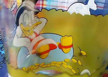 Disney・ドナルドグラス 💰