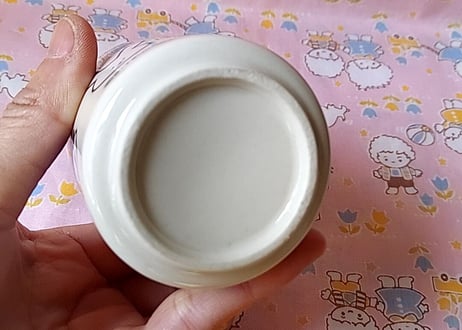ほのぼの君湯のみ  うさぎ🐇