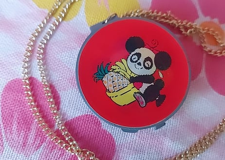 パンダのレンチキュラー🐼ケースペンダント