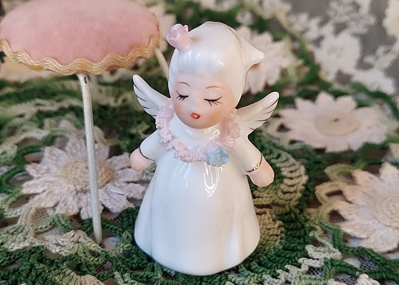 瀬戸ノベルティ・小さな天使 ピンク | あんちーくKIDAN STORE