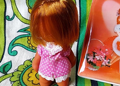 ペロちゃんとビニールボックスSET  金髪