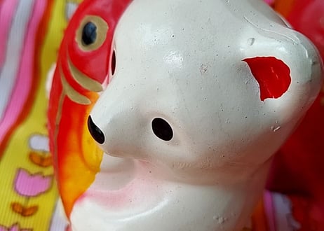 30年代✩.*˚鯛を持った熊ʕ•ᴥ•ʔ   白