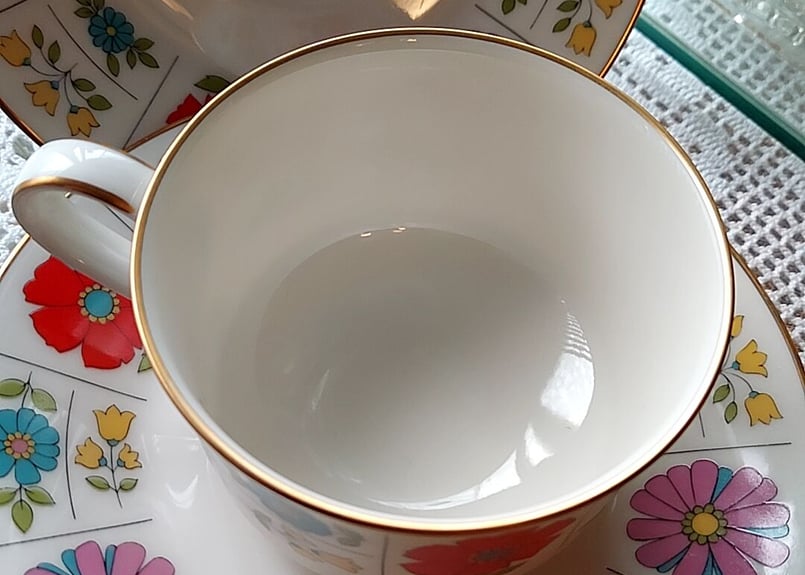ノリタケ、アイボリーチャイナ✩.*˚花柄セット | あんちーく ノリタケ、アイボリーチャイナ✩.*˚花柄セット | あんちーく