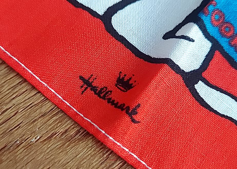 Hallmarkサンリオ製・SNOOPYのハンカチ