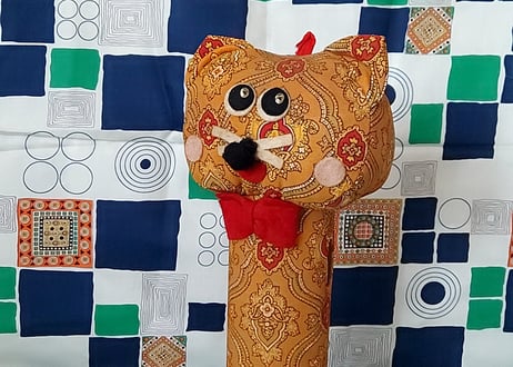 サイケな猫DOLL🐱貯金箱