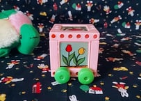タイヤ付き文字遊び🌷🌸🌺🌻花