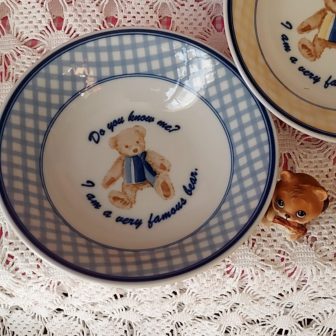 超希少！新品未使用ウィリアムキャサリン成婚記念プレート皿2011 テディベアくま 超希少！新品未使用ウィリアムキャサリン成婚記念プレート皿2011