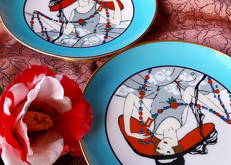 ノリタケ・ミュージアムコレクション🌸コンポート皿 | あんちーくKIDAN